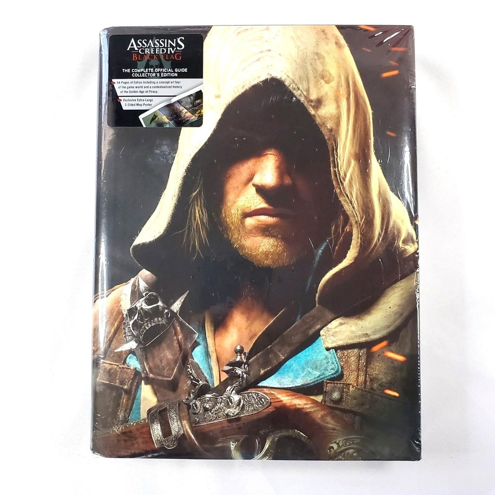 Assassins Creed IV Black Flag Collectors Edition Complete Official‎ Guide Sealed
